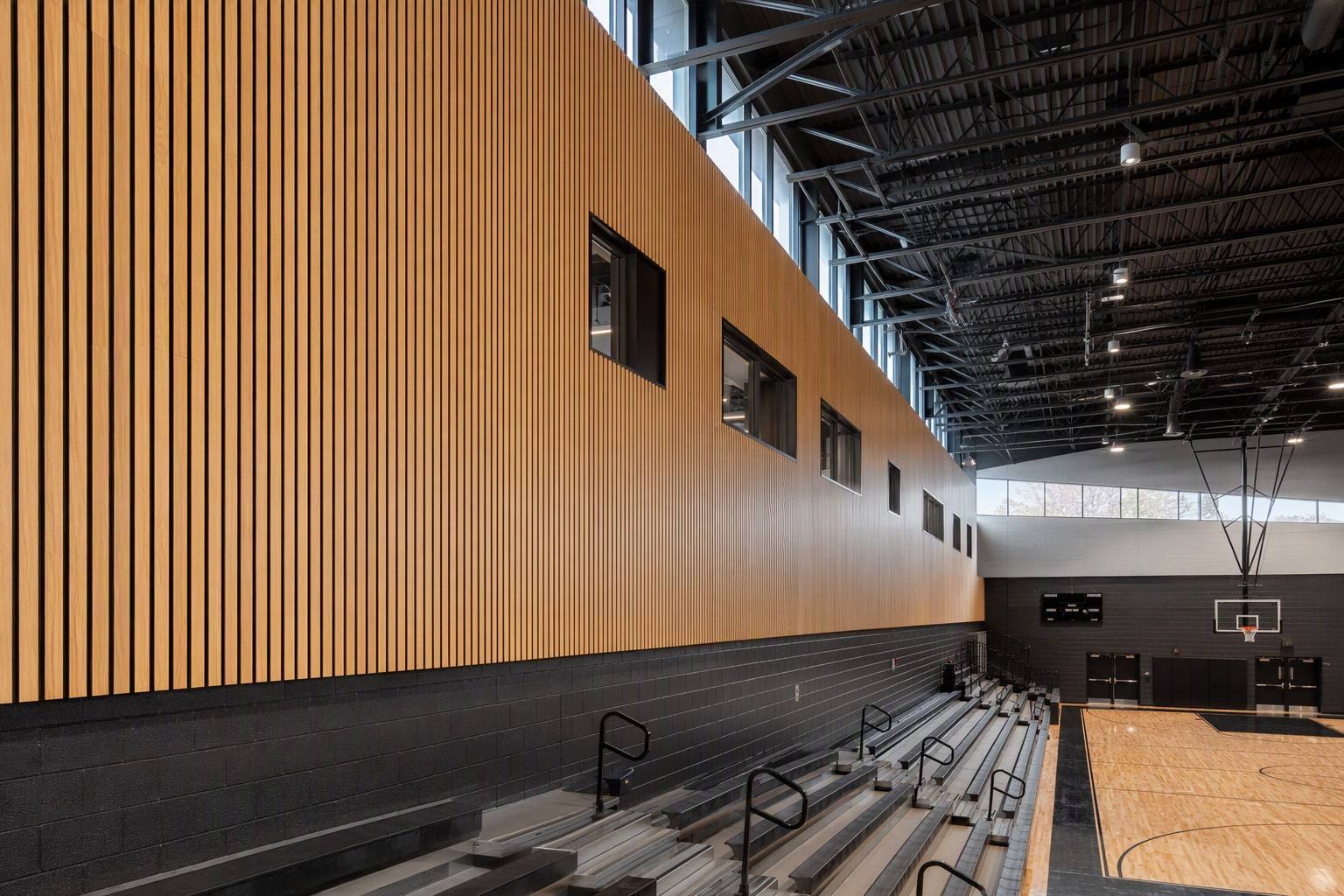 Grooved Wood Wall Panel for gymnasium Grooved Wood Wall Panel for gymnasium